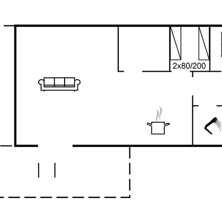 Aave - 800m From The Sea By Interhome Дом отдыха *